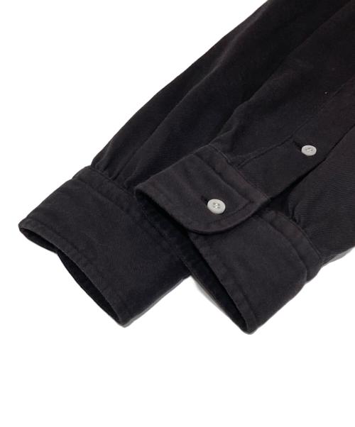 A.PRESSE（アプレッセ）A.PRESSE (アプレッセ) 25AW Double Weave Twill Regular Collar Shirt（ダブルウィーブツイル レギュラーカラーシャツ）　25AAP-02-10 グレー サイズ:2の古着・服飾アイテム