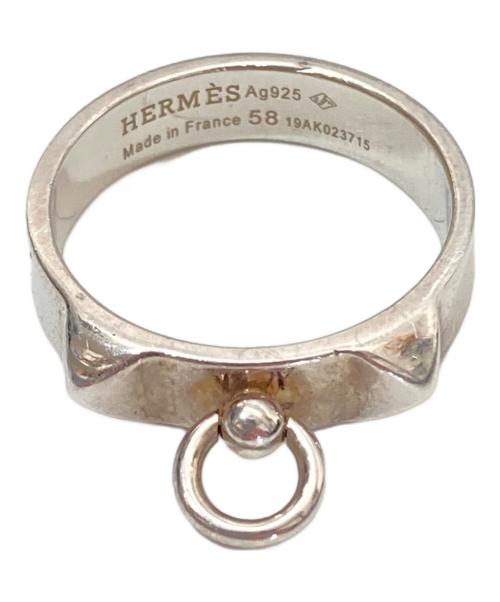 HERMES（エルメス）HERMES (エルメス) Collier de Chien ring（コリエ・ド・シアン リング）19AK023715 / 指輪 　SILVER925 サイズ:58の古着・服飾アイテム