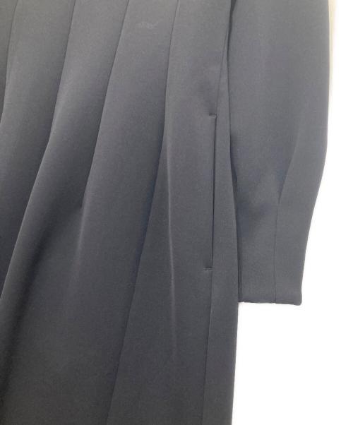 martinique（マルティニーク）martinique (マルティニーク) トリプルジョーゼットワンピース　プリーツワンピース　A0343FA ネイビー サイズ:2の古着・服飾アイテム