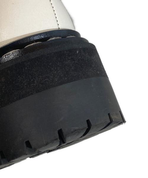 PROENZA SCHOULER（プロエンザ スクーラー）PROENZA SCHOULER (プロエンザ スクーラー) サイドジップブーツ ホワイト サイズ:36の古着・服飾アイテム