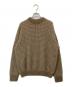 HERILL（ヘリル）の古着「Cashmere Norweigjan Sweater　カシミヤ100％バーズアイニット　21-080-HL-8200-3」｜ブラウン