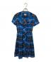 Vivienne Westwood RED LABEL（ヴィヴィアンウエストウッドレッドレーベル）の古着「半袖チェックシャツワンピース　17-12-511002」｜ブルー