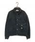 STONE ISLAND（ストーンアイランド）の古着「23AW Denim Trucker Jacket / デニムトラッカージャケット　7925402S5 V0029」｜ブラック