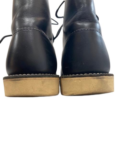 RED WING（レッドウィング）RED WING (レッドウィング) 6-inch Classic Round（6インチ クラシックラウンド）/ ブーツ　USA製 グッドイヤーレザーウェルト ラスト 8番 ブラック サイズ:26ｃｍの古着・服飾アイテム