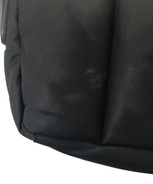 Heaven by Marc Jacobs（ヘブンバイマークジェイコブス）Heaven by Marc Jacobs (ヘブンバイマークジェイコブス) ブラックナイロンハンドバッグ / ワンショルダーバッグ ブラックの古着・服飾アイテム