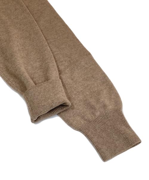 BOTTEGA VENETA（ボッテガベネタ）BOTTEGA VENETA (ボッテガベネタ) カシミヤ100％ニット  100% cashmere knit /イタリア製 made in Italy ブラウン サイズ:44の古着・服飾アイテム