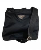 PRADAプラダ）の古着「ミニショルダーバッグ」｜ブラック