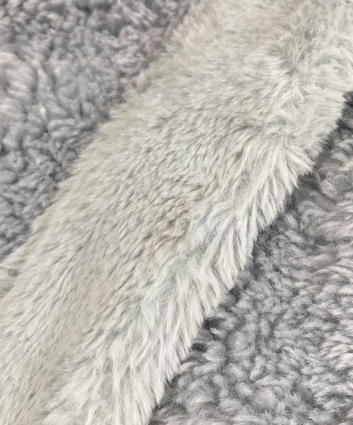 Ameri（アメリ）AMERI (アメリ) REVERSIBLE TWIN BOA COAT　リバーシブルボアコート　01020731010 ブルー サイズ:FREEの古着・服飾アイテム