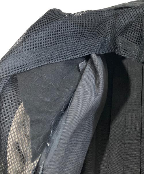 COMME des GARCONS HOMME PLUS（コムデギャルソンオムプリュス）COMME des GARCONS HOMME PLUS (コムデギャルソンオムプリュス)  Velvet lapel tailored jacket ベルベットラペル テーラードジャケット　PP-J060　AD2005 グレー サイズ:Mの古着・服飾アイテム