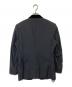 COMME des GARCONS HOMME PLUS (コムデギャルソンオムプリュス)  Velvet lapel tailored jacket ベルベットラペル テーラードジャケット　PP-J060　AD2005 グレー サイズ:M：22000円