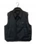 PRADA（プラダ）の古着「Nylon Padded Vest　三角プレート　中綿ベスト　SGN865」｜ブラック