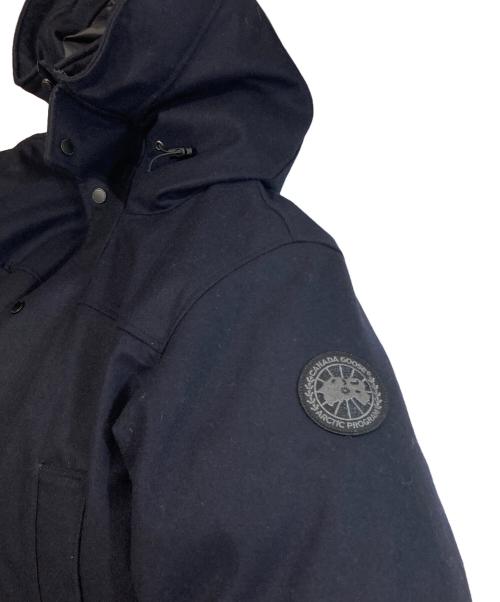 CANADA GOOSE（カナダグース）CANADA GOOSE (カナダグース) ラングフォードパーカ フーデッドウールコート　2062M1 ネイビー サイズ:Sの古着・服飾アイテム