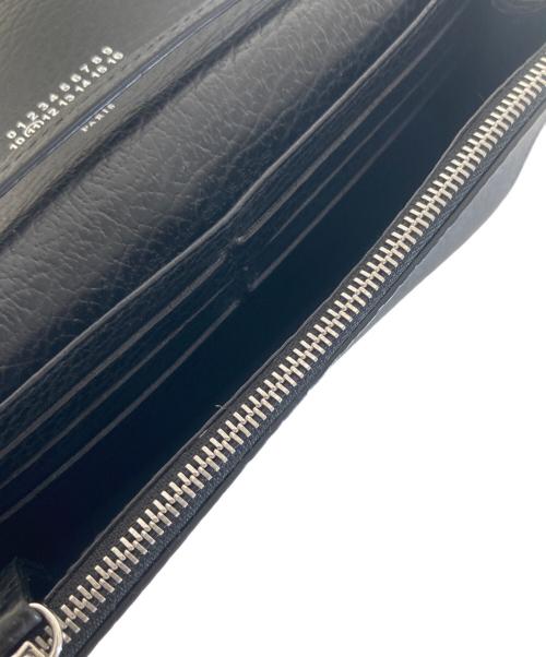 Maison Margiela（メゾンマルジェラ）Maison Margiela (メゾンマルジェラ) 4ステッチ チェーン ウォレット　SA3UI0008 ブラックの古着・服飾アイテム