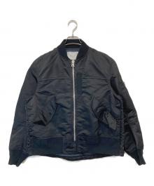 sacai（サカイ）の古着「Nylon Twill Blouson（ナイロンツイルブルゾン） 22-02785M」｜ブラック