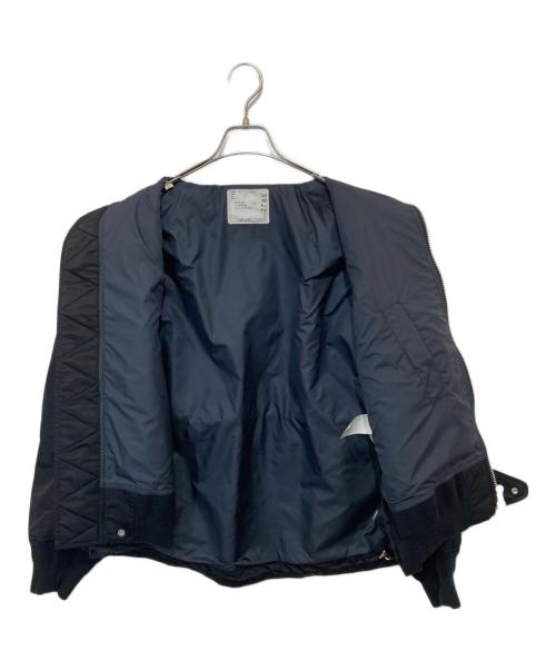 sacai（サカイ）sacai (サカイ) Nylon Twill Blouson（ナイロンツイルブルゾン） 22-02785M ブラック サイズ:1の古着・服飾アイテム