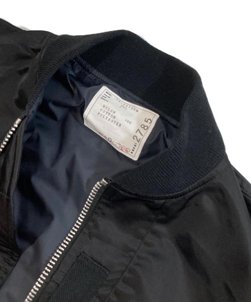 sacai（サカイ）sacai (サカイ) Nylon Twill Blouson（ナイロンツイルブルゾン） 22-02785M ブラック サイズ:1の古着・服飾アイテム