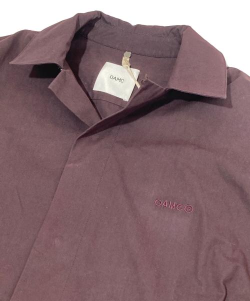 OAMC（オーエーエムシー）OAMC (オーエーエムシー) SYSTEM SHIRT（システムシャツ ）/ シャツジャケット　24E28OAU93 ブラウン サイズ:Sの古着・服飾アイテム