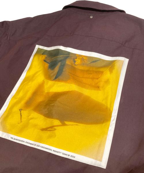 OAMC（オーエーエムシー）OAMC (オーエーエムシー) SYSTEM SHIRT（システムシャツ ）/ シャツジャケット　24E28OAU93 ブラウン サイズ:Sの古着・服飾アイテム