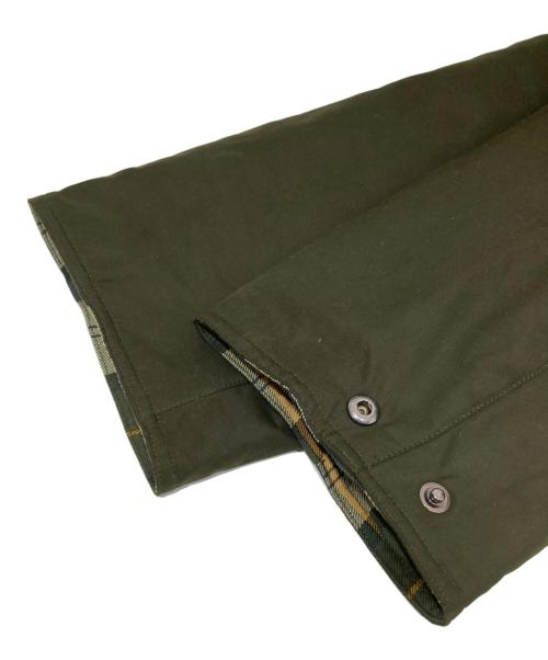 Barbour（バブアー）Barbour (バブアー) BEDALE ポリエステル×コットン オイルドジャケット　252MCAS100 オリーブ サイズ:38の古着・服飾アイテム