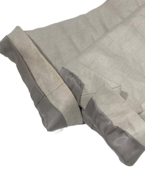 ebure（エブール）ebure (エブール) リネンノーカラージャケット　LINEN JACKET 3110400132 サイズ:38の古着・服飾アイテム