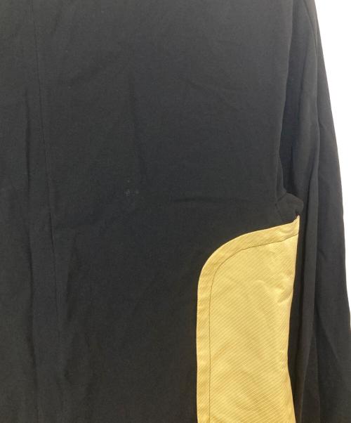 MARNI（マルニ）MARNI (マルニ) pleated canvas and crepe blouse CAMA0354FQ ブラック サイズ:38の古着・服飾アイテム