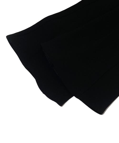 MARNI（マルニ）MARNI (マルニ) pleated canvas and crepe blouse CAMA0354FQ ブラック サイズ:38の古着・服飾アイテム