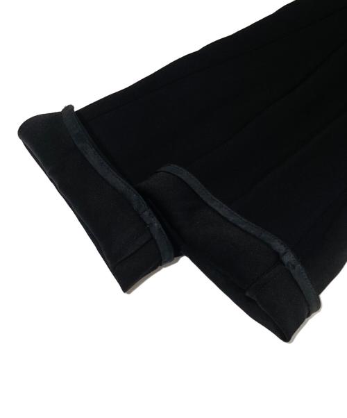 MARNI（マルニ）MARNI (マルニ) pleated canvas and crepe blouse CAMA0354FQ ブラック サイズ:38の古着・服飾アイテム