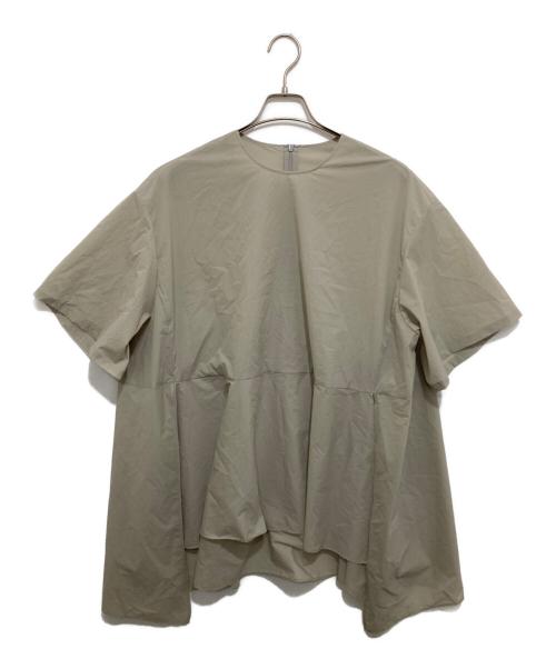 LE PHIL（ル フィル）LE PHIL (ル フィル) ナイロンストレッチブラウス　534-5210702 グレー サイズ:FREEの古着・服飾アイテム