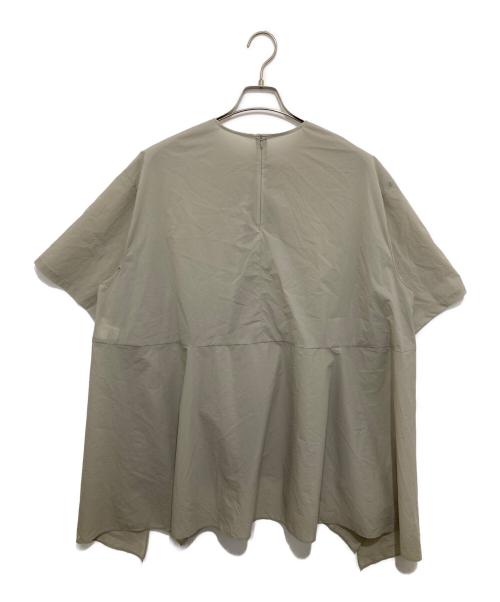 LE PHIL（ル フィル）LE PHIL (ル フィル) ナイロンストレッチブラウス　534-5210702 グレー サイズ:FREEの古着・服飾アイテム