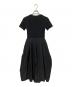 allureville (アルアバイル) エコリブカットドッキングワンピース　20242014030 ブラック サイズ:2：10000円