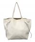 CELINE（セリーヌ）の古着「カバファントム スモールレザートートバッグ　Leather tote bag」｜ホワイト