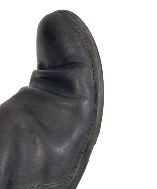 GUIDI（グイディ）GUIDI (グイディ) 988 バックジップブーツ ブラック サイズ:41の古着・服飾アイテム