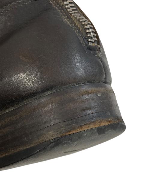 GUIDI（グイディ）GUIDI (グイディ) 988 バックジップブーツ ブラック サイズ:41の古着・服飾アイテム