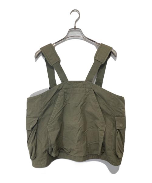 NEIGHBORHOOD（ネイバーフッド）NEIGHBORHOOD (ネイバーフッド) 16AW Mil-Pack Utility Vest SERVICE/ C-VEST グリーン サイズ:Fの古着・服飾アイテム