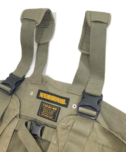 NEIGHBORHOOD（ネイバーフッド）NEIGHBORHOOD (ネイバーフッド) 16AW Mil-Pack Utility Vest SERVICE/ C-VEST グリーン サイズ:Fの古着・服飾アイテム