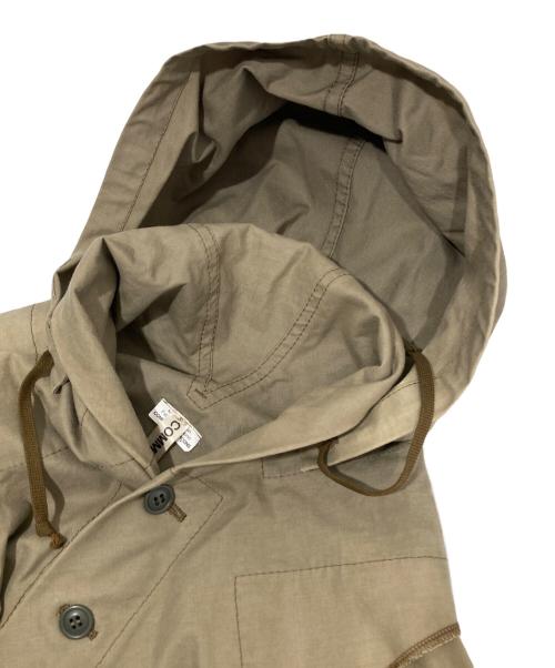 COMME des GARCONS（コムデギャルソン）COMME des GARCONS (コムデギャルソン) トロンプルイユフーデッドジャケット AD2009　GD-B006 グリーン サイズ:Sの古着・服飾アイテム