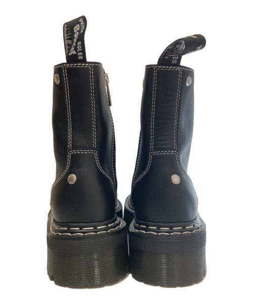 Dr.Martens（ドクターマーチン）Dr.Martens (ドクターマーチン) 26SS JADON WDS（ジェイドン） ホワイトダブルステッチ 8 ホール ブーツ ブラック サイズ:UK5の古着・服飾アイテム