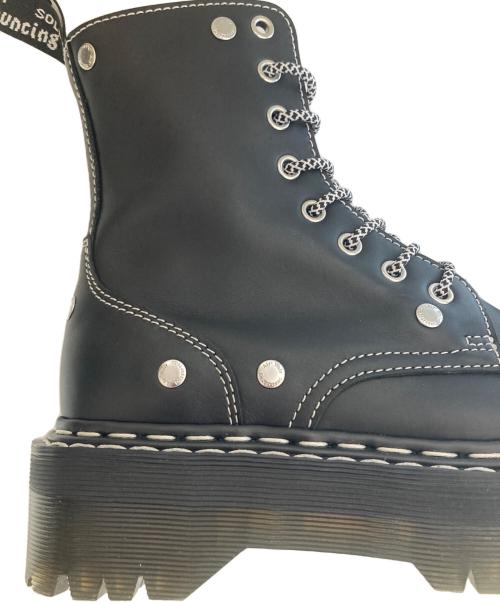 Dr.Martens（ドクターマーチン）Dr.Martens (ドクターマーチン) 26SS JADON WDS（ジェイドン） ホワイトダブルステッチ 8 ホール ブーツ ブラック サイズ:UK5の古着・服飾アイテム