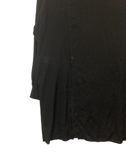 Yohji Yamamoto pour homme（ヨウジヤマモト プールオム）Yohji Yamamoto pour homme (ヨウジヤマモト プールオム) ロングシャツ HP-B70-233 ブラック サイズ:2の古着・服飾アイテム