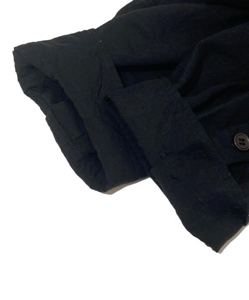 Yohji Yamamoto pour homme（ヨウジヤマモト プールオム）Yohji Yamamoto pour homme (ヨウジヤマモト プールオム) ロングシャツ HP-B70-233 ブラック サイズ:2の古着・服飾アイテム
