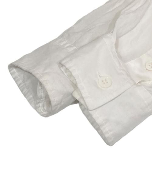 Yohji Yamamoto pour homme（ヨウジヤマモト プールオム）Yohji Yamamoto pour homme P・CELLULOSE LAWN Z-CLASSIC BIG SHIRT(セルロースローン クラシックビッグシャツ) YOHJI YAMAMOTO PZ-B11-200 サイズ:2の古着・服飾アイテム