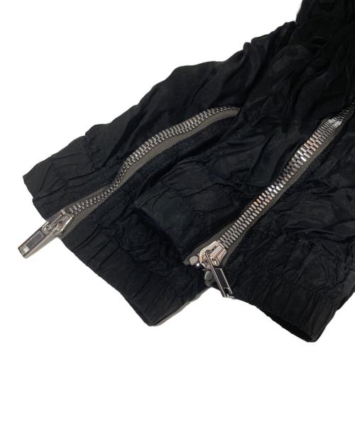 RICK OWENS（リックオウエンス）RICK OWENS (リックオウエンス) Bauhaus Larry Flightsuit(バウハウスラリーフライトスーツ) 22SS 	RU01B1553-J  ブラック サイズ:50の古着・服飾アイテム