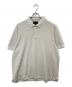 BRIEFING（ブリーフィング）の古着「CE LOGO TAPE POLO RELAXED（シーイー ロゴテープ リラックスポロ）BRG241M18 / 半袖ポロシャツ」｜ベージュ