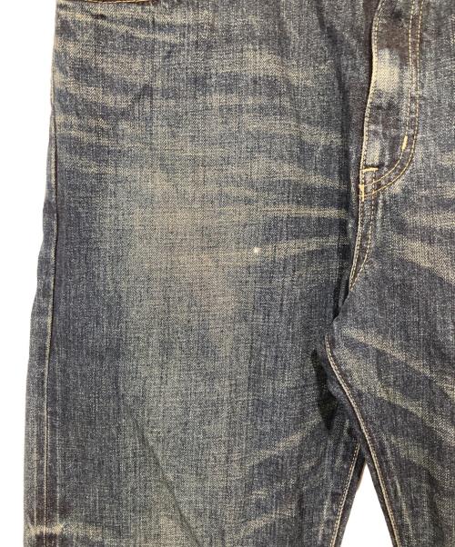 NEIGHBORHOOD（ネイバーフッド）NEIGHBORHOOD (ネイバーフッド) WASHED DENIM DP MID PANTS(ウォッシュドデニム ミッドパンツ)　232XBNH-PTM05 インディゴ サイズ:Lの古着・服飾アイテム