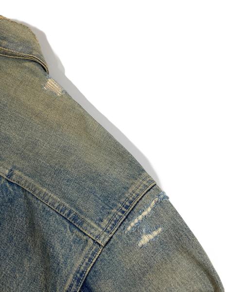 NEIGHBORHOOD（ネイバーフッド）NEIGHBORHOOD (ネイバーフッド) 24SS SAVAGE DENIM TYPE-1 JACKET（サベージ デニム タイプ1 ジャケット）/ デニム トラッカージャケット　241XBNH-JKM01 インディゴ サイズ:Lの古着・服飾アイテム