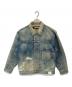 NEIGHBORHOOD（ネイバーフッド）の古着「24SS SAVAGE DENIM TYPE-1 JACKET（サベージ デニム タイプ1 ジャケット）/ デニム トラッカージャケット　241XBNH-JKM01」｜インディゴ