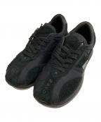 NEIGHBORHOOD×COMPASSネイバーフッド×コンパス）の古着「ローカットスニーカー」｜ブラック