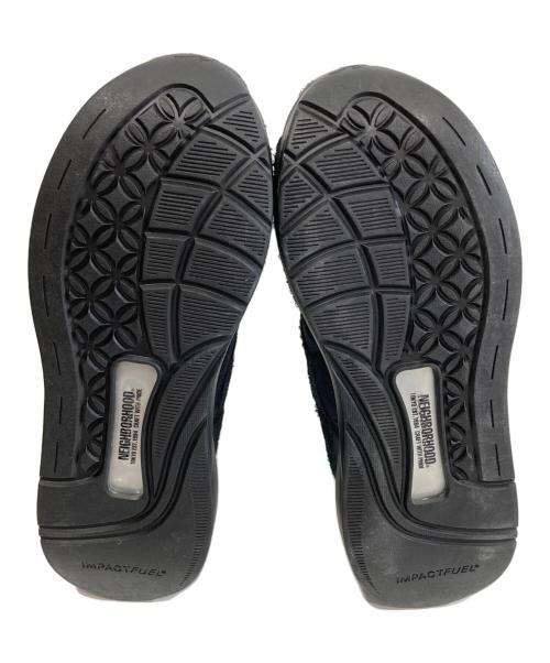 NEIGHBORHOOD（ネイバーフッド）NEIGHBORHOOD (ネイバーフッド) COMPASS (コンパス) ローカットスニーカー ブラック サイズ:28.5の古着・服飾アイテム