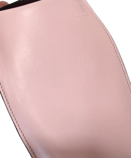 LOEWE（ロエベ）LOEWE (ロエベ) ゲートポケットショルダーバッグ ピンクの古着・服飾アイテム