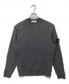 STONE ISLANDストーンアイランド）の古着「ORGANIC COTTON WAFFLE FLEECE サーマルカットソー K1S156100008S0044」｜グレー